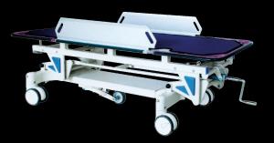 China Mobile Medical Hospital Bed Rescue Bed Reliable Connection And Parallel Moving factory