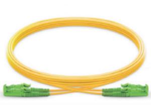 China APC E2000 Fiber Optic Patch Cord SIMPLEX DUPLEX LSZH Jacket factory