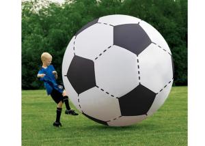 China 6.5ft 2m Inflatable Football Beach Ball For Team-Building Events, And Backyard Fun factory