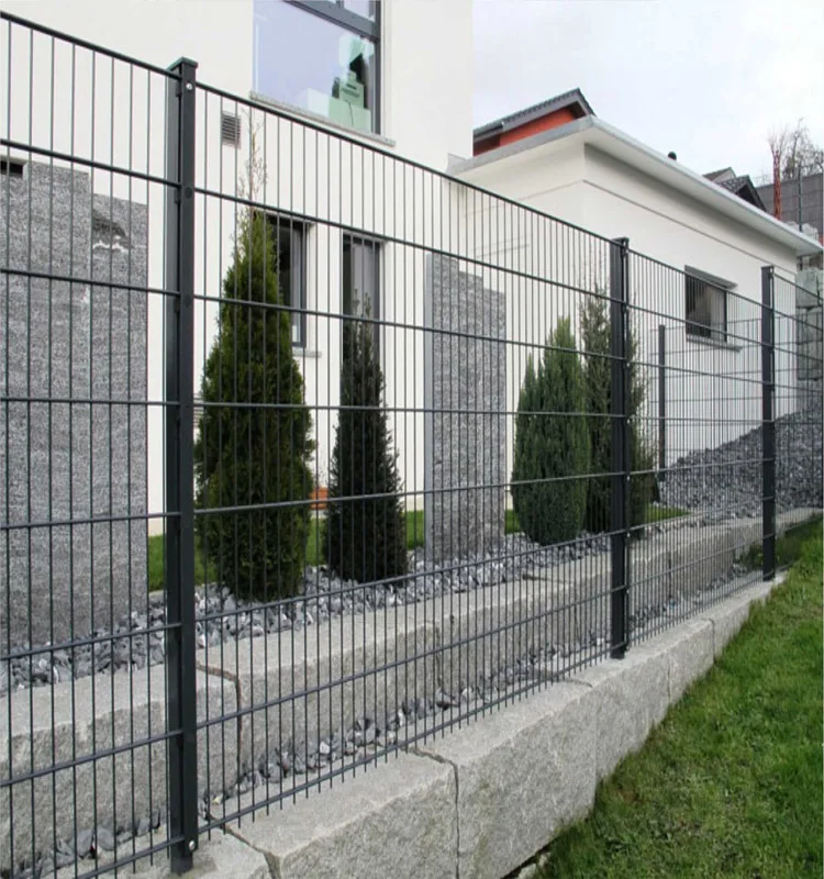 868 Double Wire Mesh Fencing Welded Panels Outdoor 2d