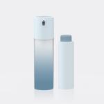 Personal Care 30ml Airless Pump Bottle Refillable PETG Outer Bottle GR240A