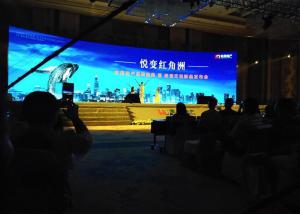 China Stage Full Color Indoor LED Display , LED Video Wall Panels 65746 dot/㎡ Denstiy factory