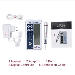 China 50-60Hz Digital PMU Tattoo Permanent Makeup Machine Touch Screen Sliver For Eye Art Cosmetic Kits factory