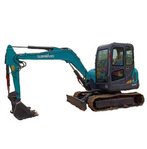 China Original Used Hydraulic Excavator 6 Ton SUNWARD SWE60E SWE70E factory