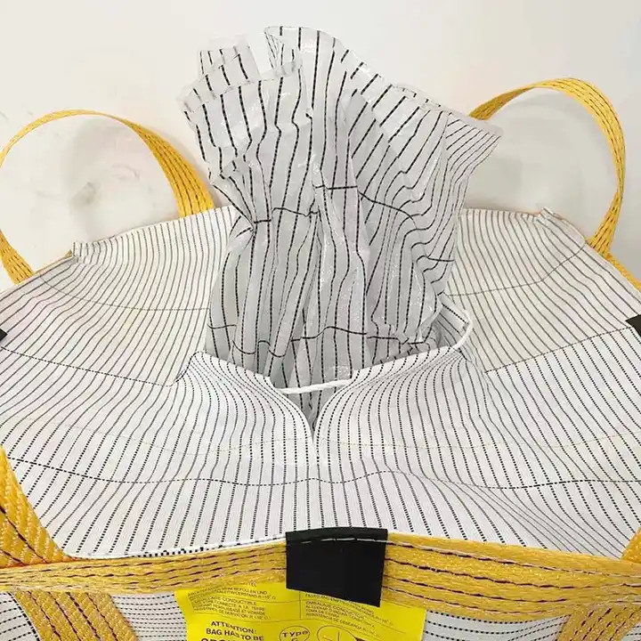 Conductive FIBC Bulk Bag Antistatic Big PP Woven Container 1 Ton