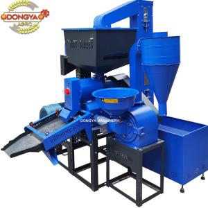 China DongYa Agro 650kg-1500kg Per Hour Commercial Rice Mill with Elevator Auto Loading Lifter factory