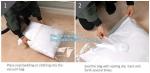 vacuum storage hanging bag, vacuum storage, cube vacuum storage, flat bag,