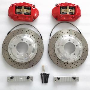 China Metal 4 Pot Brake Kit Brembo GT4 355*28mm Drilled For Porsche 987 Rear factory