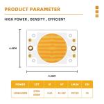 High Quality COB LED Chip 6500K 2700K White + Warm White 200W + 200W