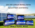 Smart BMS Bluetooth App Energy Power Deep Cycle Lifepo4 Marine Battery 24v 100Ah