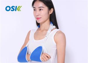 China Blue / White Arm Support Brace Easy To Wear / Clean Arm Sling Type CE Certification factory