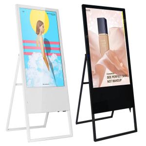 China 220V 16:09 LCD Advertising Board 16.7M Color Touch Screen Totem Digital Signage factory