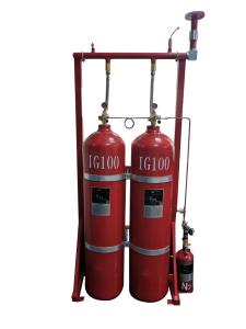 China High pressure nitrogen inert gas fire suppression system factory