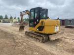 306 Hydraulic Crawler Used CAT Excavator 6 Ton With 0.22m3 Bucket