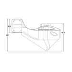 Aluminum Alloy Rotary Tattoo Machine Gun Wireless With 4mm Stroke