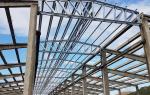Light Steel Structure Cow Shed Barn , Prefabricated Steel Dairy Barns