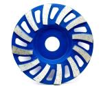Metal Bonded Diamond Grinding Wheel For Concrete / Turbo Concrete Tools