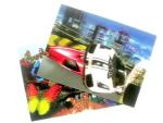 Plastic Product Material 3D Lenticular Lens Gift Cards Flip Animation Lenticular