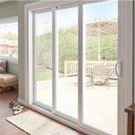 Customized UPVC PVC Casement Doors with 70mm Window Frame Width