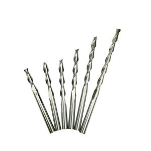 China 8mm 5/16 Alloy Spiral Milling Cutter 35 Degree Copper Coating End Mill Helix Angle factory