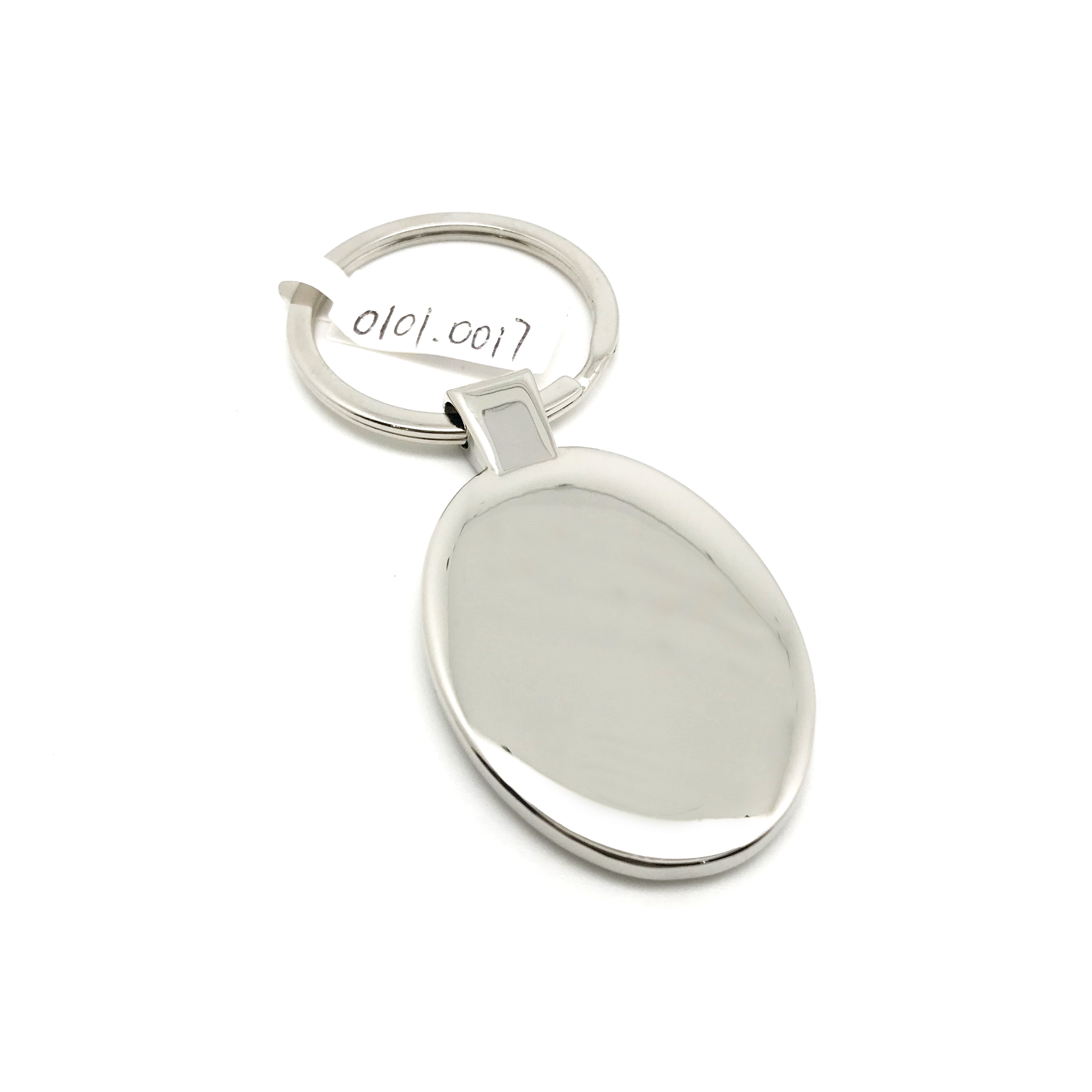 Zinc Alloy Metal Keychain Holder for Silver Keychains and Long-Lasting