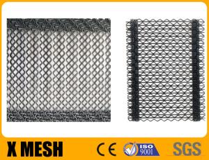 China 65Mn Woven Wire Mesh Vibrating Screen Crimped High Temperature Resistant factory