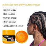 Alcohol-Free Hair Styling Lock Twisting Gel for Extra Hold Braids and Herbal