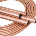 Flexible Copper Round Pipe 8mm-22mm OD 0.5mm Wall For Solar Thermal Energy