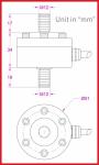 Tension and compression force sensor 20KN 10KN 5KN 2KN 1KN