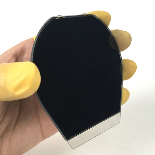 Automotive Monochrome LCD Monitor , Circular LCD Screen Negative VA REACH RoHS