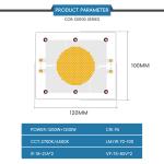 Dual Color High Power LED COB 1200W SMD Photography Light LED Chip