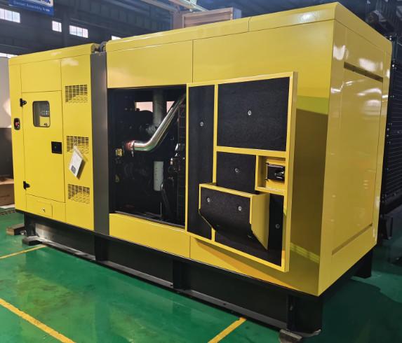 230KVA SHX Soundproof Diesel Generator Sets With ATS Water Cooled High
