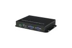 VGA to Composite Video fiber optic Converter Single mode , 20KM distance vga to