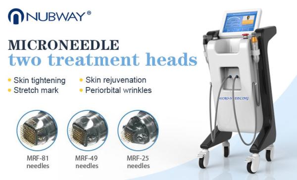 Auto micro needle therapy system microneedle fractional radiofrequency rf