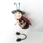 Bee Ornament High Weather Resistance Metal Garden Decorations Add a Touch of