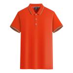 Custom Logo Golf Polo Shirts Quick Dry Short Sleeve Knitted Sport Polo Shirt