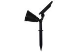 RGB LED Spike Solar Powered Garden Lights , Solar Powered Lawn Lights 4W
