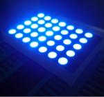 White/Red/Blue/Green Round 5 X 7 LED Matrix Display For Advertising