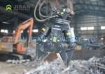 Demolition Hydraulic Scrap Shear Steel Metal Cutter For Small Hitachi Excavator