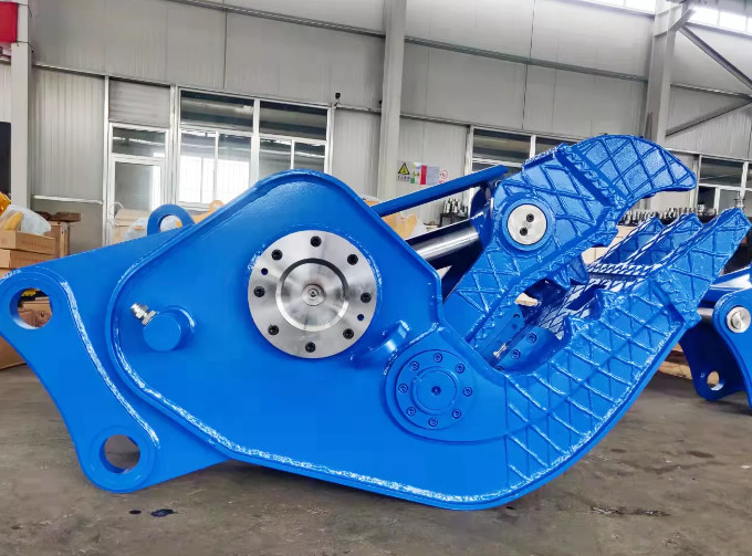 Hydraulic Demolition Shear Concrete Pulverizer SY CAT EX Excavators Demolition Hydraulic Scrap Shears