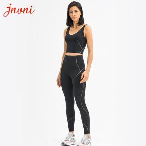 China 210gsm Gym Leggings And Top Set factory