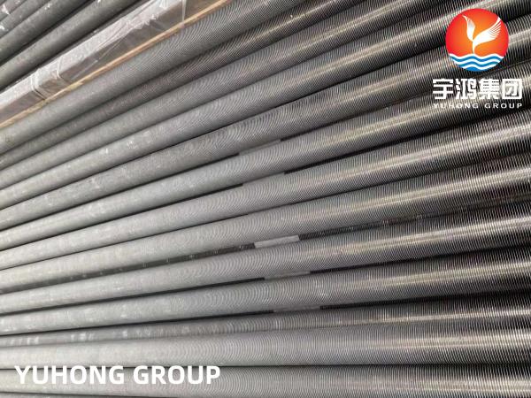 Heat Exchanger Tube ASTM A213 TP304 / 304L / TP316L Spiral Extruded Type Fin