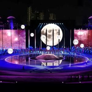 China Outdoor Transparent Folding Screen Aluminum Alloy Led Display Screen on sale