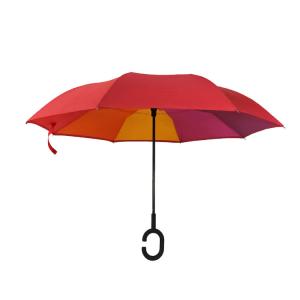 23 Inches Manual Open Double Layer Umbrella Inverted