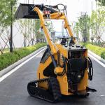 Chinese Brand Compact Machinery 200kg Mini Wheeled Skid Steer Loader for Sale