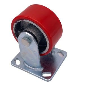 China 4 Inch Polyurethane Heavy Duty Industrial Caster Wheels For Factory factory