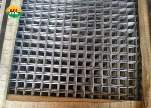 China 2.5mm Black Welded Wire Mesh Panels Flat Surface For Floor Heating on sale