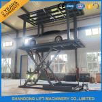 Hydraulic Double Deck Car Parking System Double Platform Scissor Auto Lift