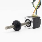 20mm*20mm Nema8 11 17 23 34 Micro Stepper Motor Linear Motion Actuator with Ball