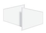 600x600 45W LED Flat Panel Light , Square Indoor Waterproof Lamp With Led Driver